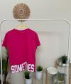 161236 Somestimes Baskili B Yaka Tshirt